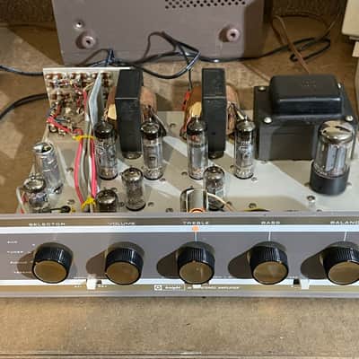 Vintage Knight Tube Integrated Stereo Amplifier 1950's Mullard Tubes image 1