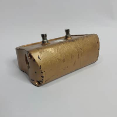 Gold Painted Fender 2-Button Footswitch with 1/4" Jack image 7