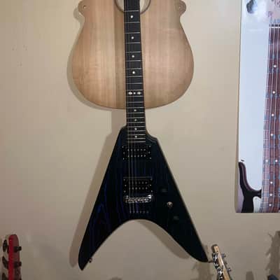 Zemaitis ZVWA22 Sandblasted Ash - blue / Black V image 1