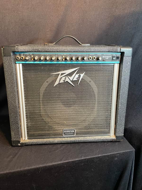 Peavey Bandit 112 Teal Stripe image 1