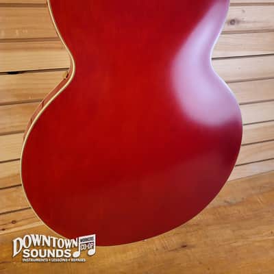 Epiphone Masterbilt Gem Archer Sheraton with Epiphone Hard Case - Cherry Red image 10