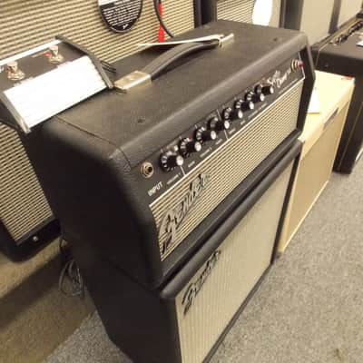 Fender Super Champ X2 Head and Cab W/ footswitch Black image 3
