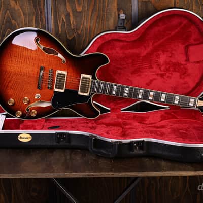 Immagine Ibanez John Scofield JSM100 Vintage Sunburst - 15