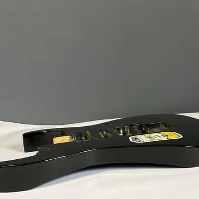 2010 Indonesian Ibanez RG370DX Black Basswood Guitar Body Floyd Ready image 22