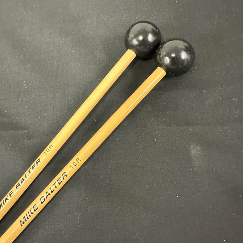 Mike Balter 10R, Phenolic, Rattan, Bell Xylo Mallets, 1"x14" - MINT image 1