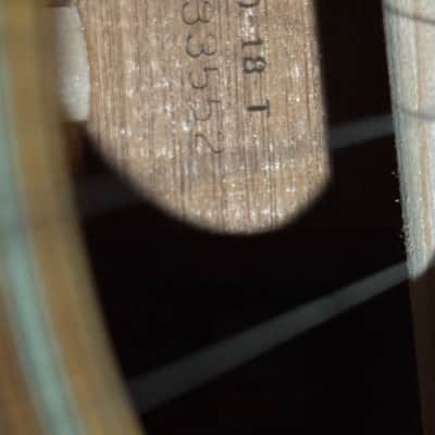 Martin 0-18T 1973 Tenor Guitar - Natural - Missing Pickguard - Player Grade image 10