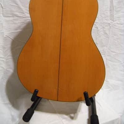 FINAL DISCOUNT Rare Almansa 447 Cypress Flamenco-style classical guitar with Travelite case. image 9