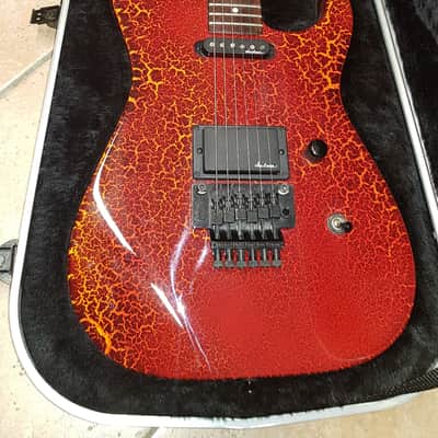 Jackson  Dinky USA Limited Run Fire Crackle  88 89 RED image 1