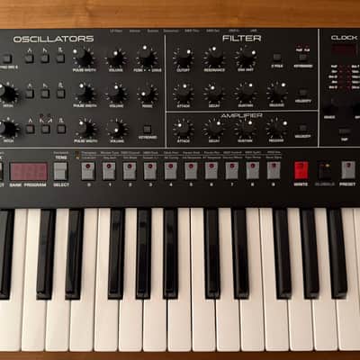 Sequential Trigon-6 49-Key 6-Voice Polyphonic Synthesizer 2022 - Present - Black with Wood Sides image 3