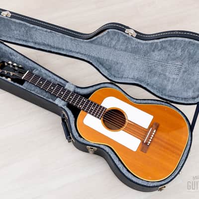 1964 Gibson F-25 Folksinger Vintage X-Braced Acoustic Guitar Natural, Crack-Free w/ Case image 18