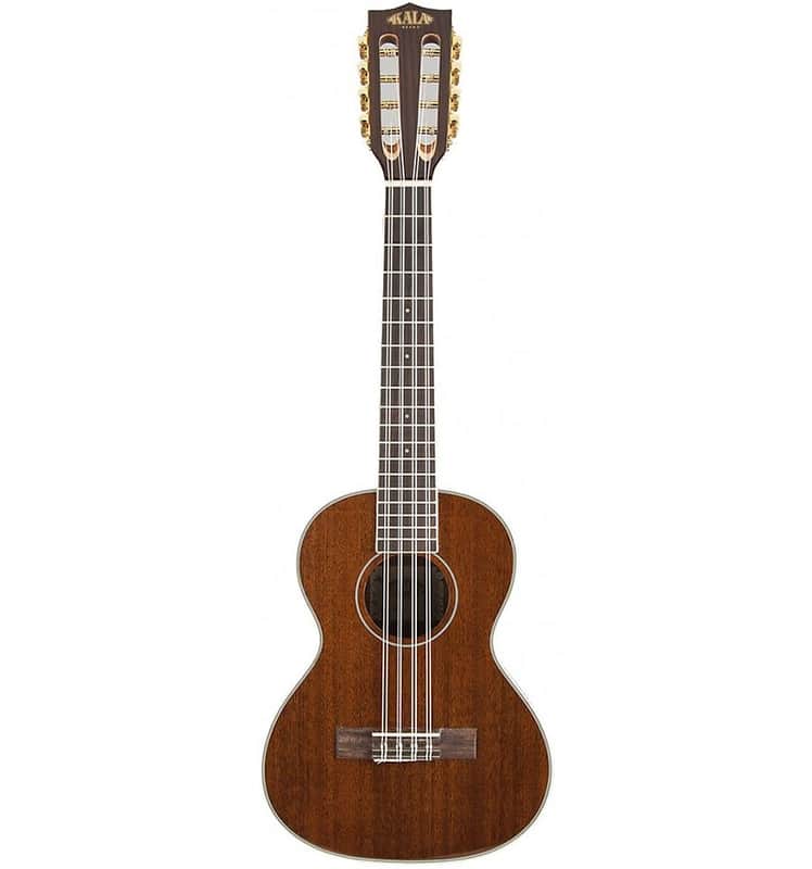Kala KA-8 Mahogany Series 8-String Tenor Ukulele Gloss Natural image 1