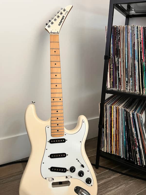 Kramer Aero Star ZX30 1984 Vintage White 6 String Electric Guitar image 1