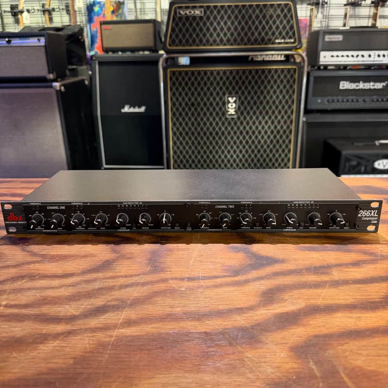dbx 266XL Stereo Compressor / Limiter 2010s - Black image 1