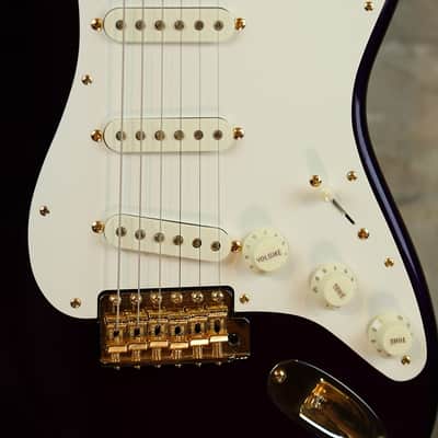 FENDER CUSTOM SHOP Stratocaster 1954 Reissue NOS - 2024 Limited Edition 70th Anniversary - Purple Metallic image 5