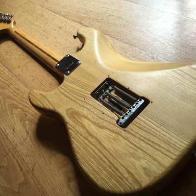 Greco Vintage Supersounds Stratocaster  FujiGen Built 1977 Natural Ash image 4