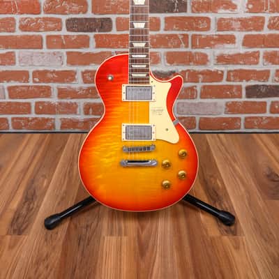 Heritage Standard H-150 Curly Maple Top Vintage Cherry Sunburst 2021 w/OHSC image 4