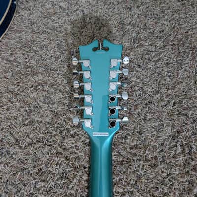 D'Angelico Premier DC 12-String 2019 - 2020 - Ocean Turquoise image 6