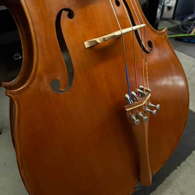 Michele Harsan Violoncello di liuteria Michele Harsan 2018 - Marrone Ambrato image 8