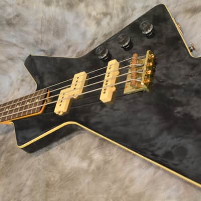 Rare 1983 IBANEZ DT-650BK X-Series Def Leppard Destroyer Bass in HSC image 9