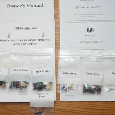 Kenwood Eleven GX restoration kit filter capacitor repair rebuild fix image 2