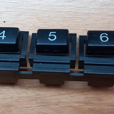 Button assembly, 4- 6 for Yamaha SY-55