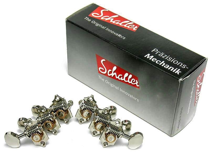 Schaller GrandTune Guitar Tuners/Tuning Machines, 3x3 NICKEL Grand Tune image 1