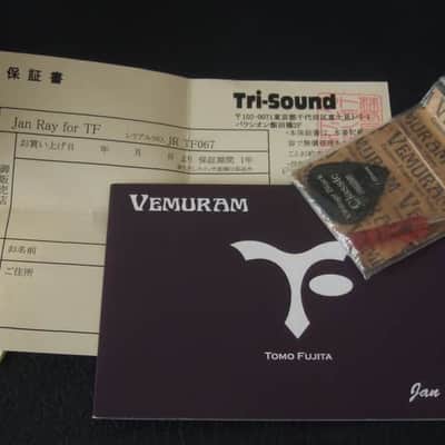 Vemuram Jan Ray for TF Tomo Fujita w/ Original Box & Manual image 9