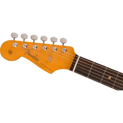 Fender American Vintage II 1961 Stratocaster LH RW Olympic White - Electric Guitar image 4
