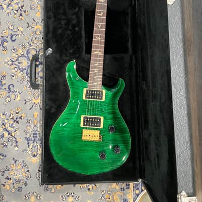 PRS Custom 22” 10-Top  ( #10 of 40 limited run) 1997 - Emerald Green with Gold Birds (Signed By Paul) image 2