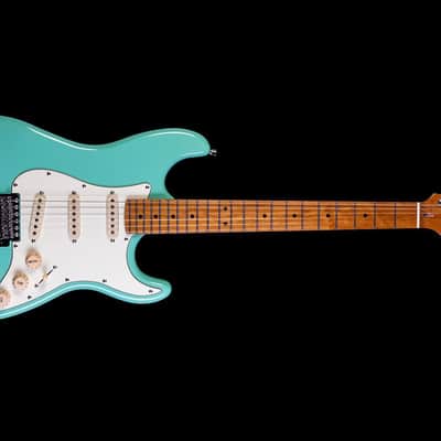 JET Guitars JS-300 Electric Guitar SSS - Seafoam Green w/ Roasted Maple Fingerboard image 3