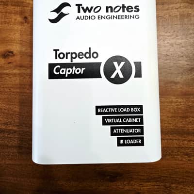 Two Notes Torpedo Captor X 16ohm Stereo Reactive Load Box / Attenuator 2020 - White image 4