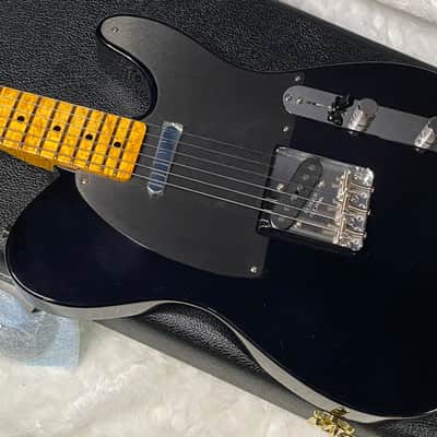 NEW! Fender Custom Shop Flamethrower Telecaster Custom - NOS - Modern Specs - Texas Special Pick-Ups - AAAA Flamed Neck - Black Sparkle - Authorized Dealer - 7.5lbs - G07234 image 8