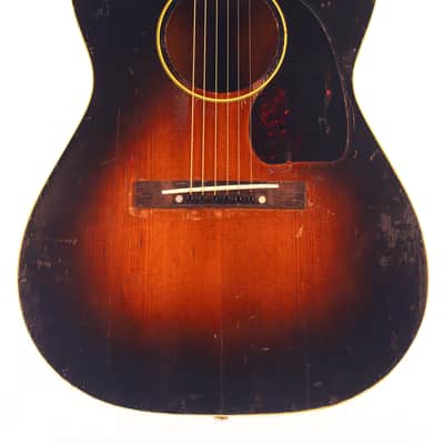 Gibson LG-1 1953 Acoustic Guitar – Vintage Player Guitar with early Post-War Gibson Character - Check Video! image 2