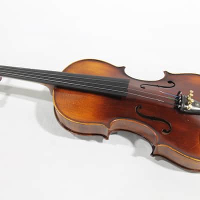 Mendini By Cecilio MV500+92D Size 4/4 Violin, Solid Wood, with Case, Tuner, Shoulder Rest, Bow, Rosin, Bridge & Strings image 1