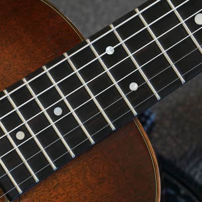 2015 Martin Custom Shop Size 5 Terz 12 Fret Flamed Mahogany Acoustic Guitar Sunburst + OHSC image 8