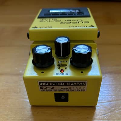 Boss SD-1W Super OverDrive Waza Craft 2015 - Present - Yellow image 5