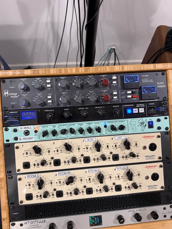 Dramastic Audio Obsidian Stereo Compressor 2010s Black image 1