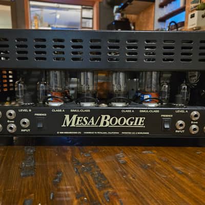 Mesa Boogie Stereo Simul-Class 295 1988 - Black image 2
