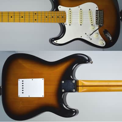 Fender MIJ ST' 57 LH Stratocaster Reissue 1993 2-Tone Sunburst Gaucher image 2