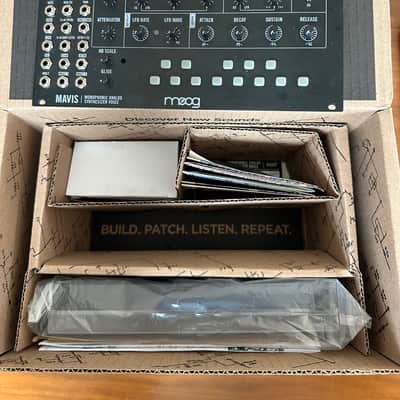 Moog Mavis Monophonic Analog Synthesizer Voice 2022 - Present - Black image 3