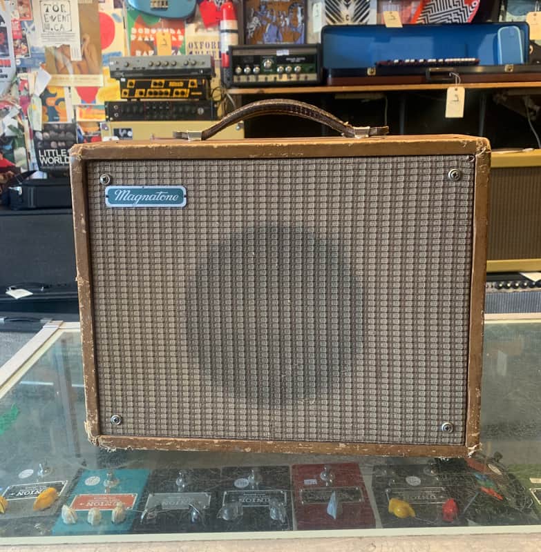 Magnatone Starlet Model 107 5-Watt 1x8" Guitar Combo 1950s - Brown image 1