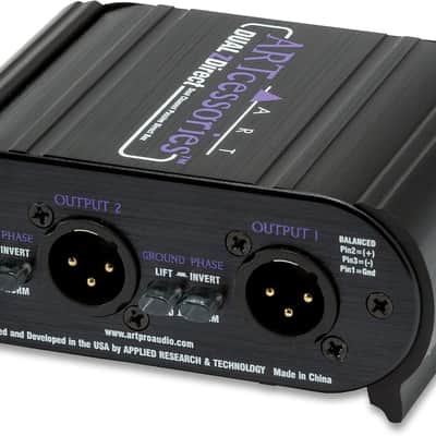 ART DualZDirect Dual Passive Direct DI Box image 7