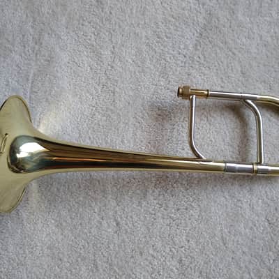 Moz  Alto Trombone 2018 lacquer brass image 2