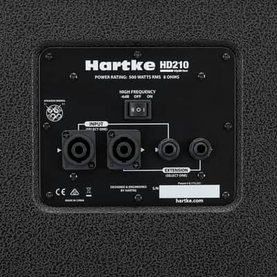 Hartke HyDrive HD210 2x10″ + HF/500W Bass Cabinet *USA Small Business* image 3