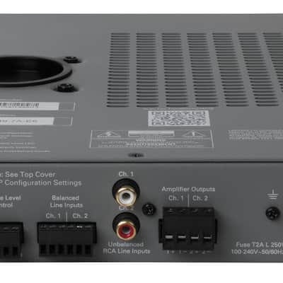 Atlas IED DPA-102PM 2-Channel Networkable Power Amplifier, 100W image 2