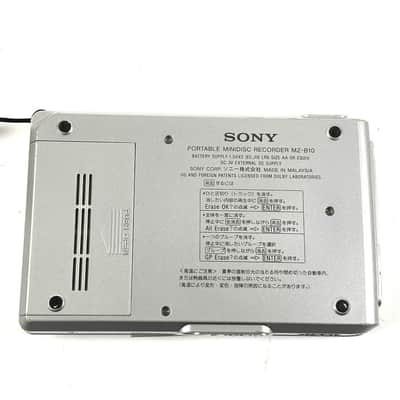 Sony MZ B10 2002 - Sony Walkman Portable mini disc player Sony MZ B10 silver TGHM image 5