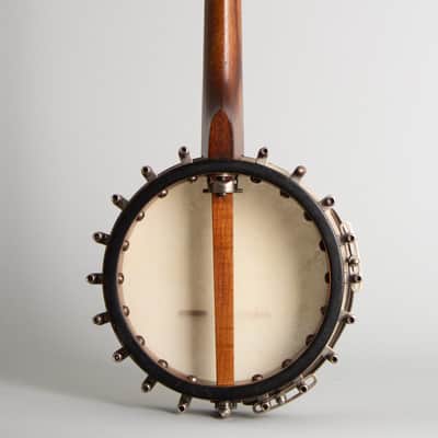 Bacon  Style #1 Banjo Ukulele (1926), ser. #21663, black gig bag case. image 2