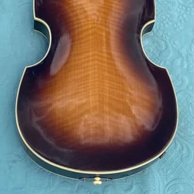Hofner 500/1 Violin Bass LEFTY 1975 - Sunburst image 8