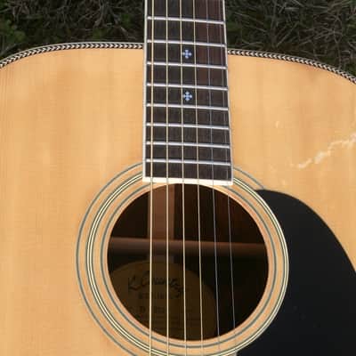1970's Kasuga K Country D-350C Jacaranda - Natural image 17