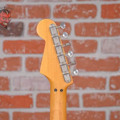 ESP Custom SE Strat Olympic White 1980s w/Hard Shell Case image 10